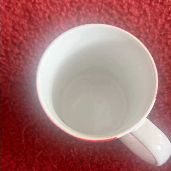 White Mug with Red & Teal Buffalo Plaid Trees - 'Merry' Gold Script💜 - Picture 5 of 5